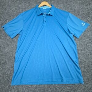 Swannies Golf Polo Shirt‎ Mens 2XL Harbor Club Logo Short Sleeve Performance